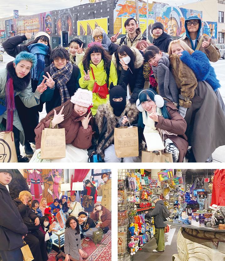 Sightseeing and shopping in New York City